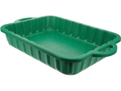 Bandeja Rectangular Grande De Plástico Resistente Para Drenar El Aceite Usado Y Facilitar El Cambio De Aceite Del Coche.