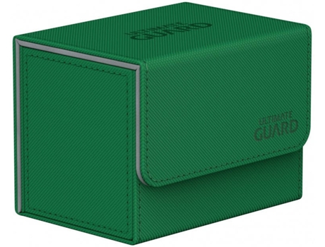 Caja de Barajos de Cartas ULTIMATE GUARD Ultimate Guard Sidewinder Verde (Edad Mínima: 6 Años - 18 x 31.5 x 11.5 cm)