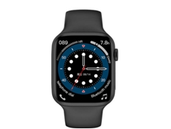 Reloj inteligente W26 con ECG, monitor de frecuencia cardíaca y presión arterial, Bluetooth, llamadas, compatible con Android e iOS Yizhood (negro)