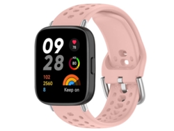 Correa para Redmi Watch 3 - Correa deportiva de silicona - Hebilla plateada