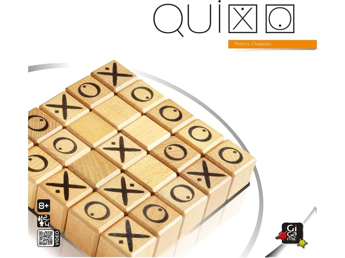 Juego de Mesa GIGAMIC Quixo (Edad Mínima: 6 -Dificultad: Baja)