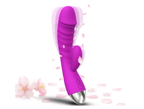 Vibrador del clítoris del punto G con control remoto de alta frecuencia 2 en 1, recarga del estimulador del clítoris ENKERS