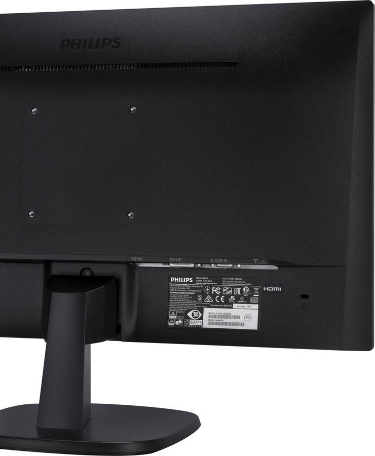 Monitor PHILIPS 243V7QDSB (23.8'' - Full HD - LED IPS)