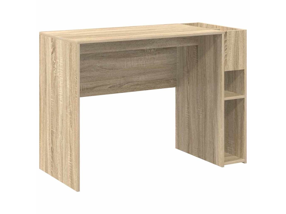 Escritorio | Mesa secretaria, Roble Sonoma, 109 x 50 x 78 cm, Madera procesada