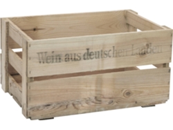 Pieza Decorativa EUROPALMS Case of wine rustic