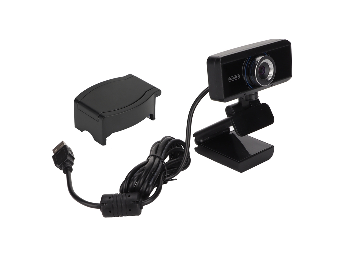 Cámara Web Hd 1920x1280p Con Micrófono Con Cancelación De Ruido, Conexión Usb Plug And Play Para Pc/portátil.