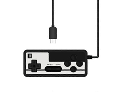 Retro Portátil Mini Handheld Wired Joystick Mando A Distancia Gamepad Para La Consola De Juegos Fc