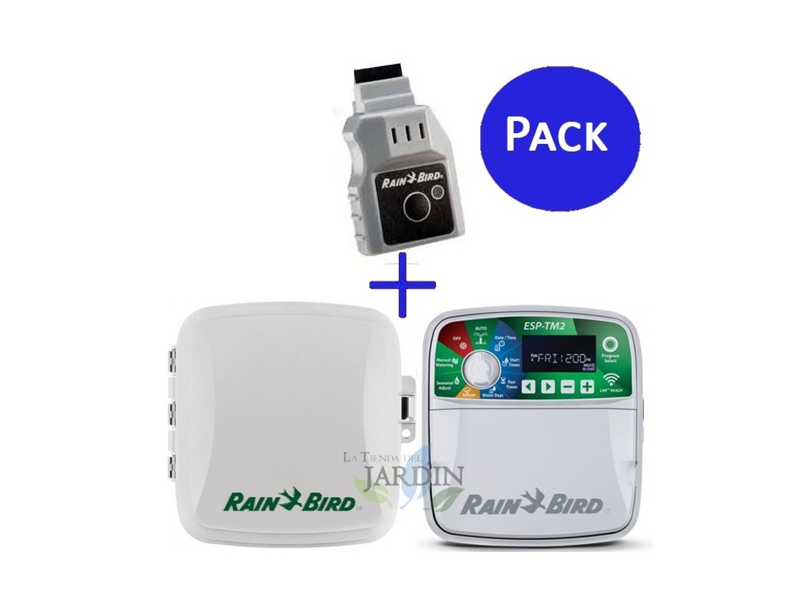 Programador Riego Wifi RAIN BIRD Esp-Tm2 6 Zonas Exterior Lnk RAIN BIRD