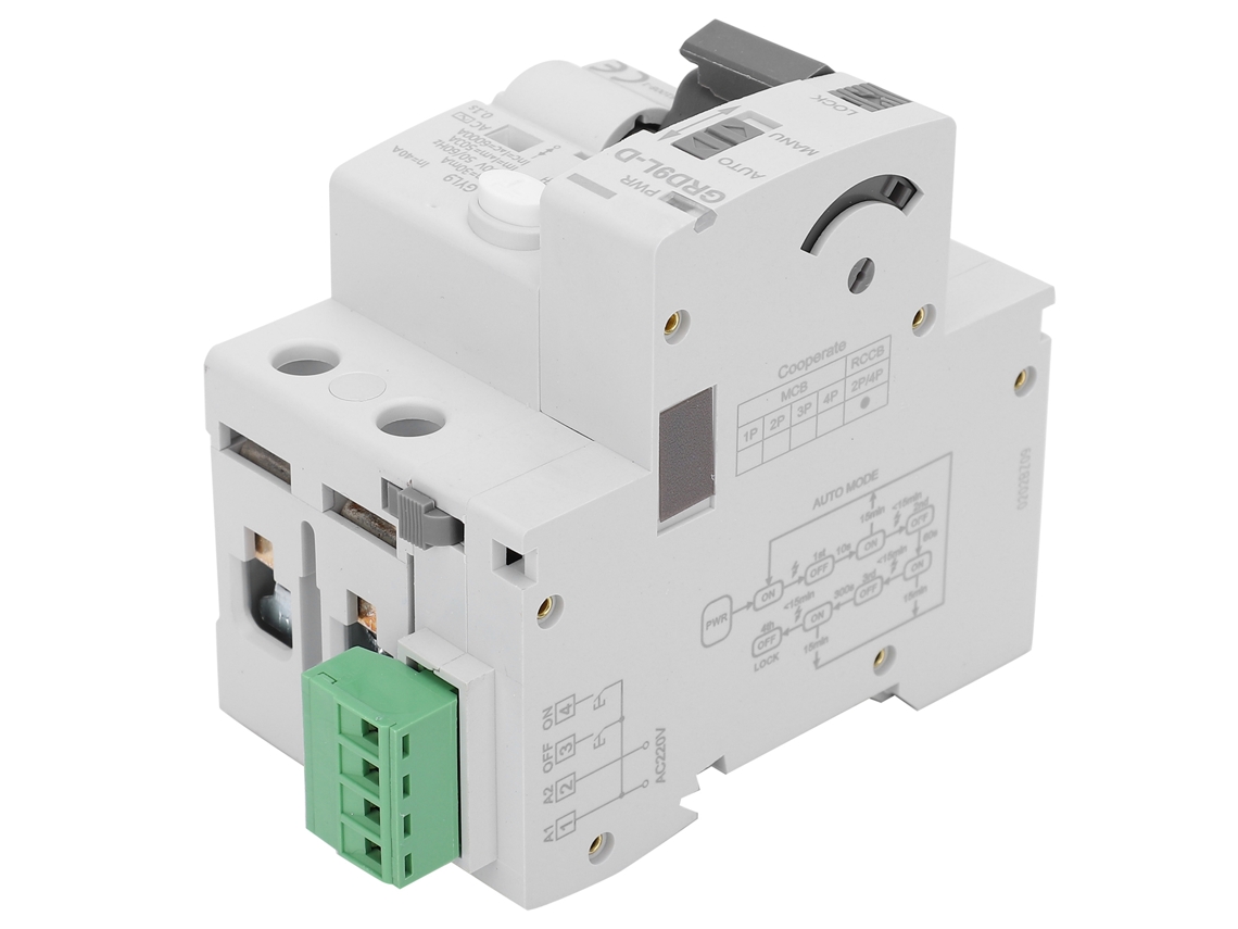 Protector De Voltaje Dispositivo De Protección Contra Sobrecargas Módulo Grd9l Dgyl9 2p 230v 40a