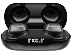 Auriculares inalámbricos Bluetooth 5.3 Auriculares Ipx5 Auriculares impermeables con estuche de carga Auriculares inalámbricos YEMAESRE