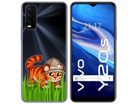 Carcasa Vivo Y20s / Y11s TUMUNDOSMARTPHONE Dibujos Transparente Multicolor