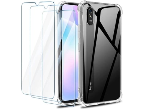 Carcasa + Protector Xiaomi Redmi 9A HONGWE.