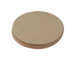 15 Lâminas De Lixa Redonda 5in 10000 Grit Fibra Vegetal Úmida/seca Para Polimento De Carros Madeira Metal Plástico
