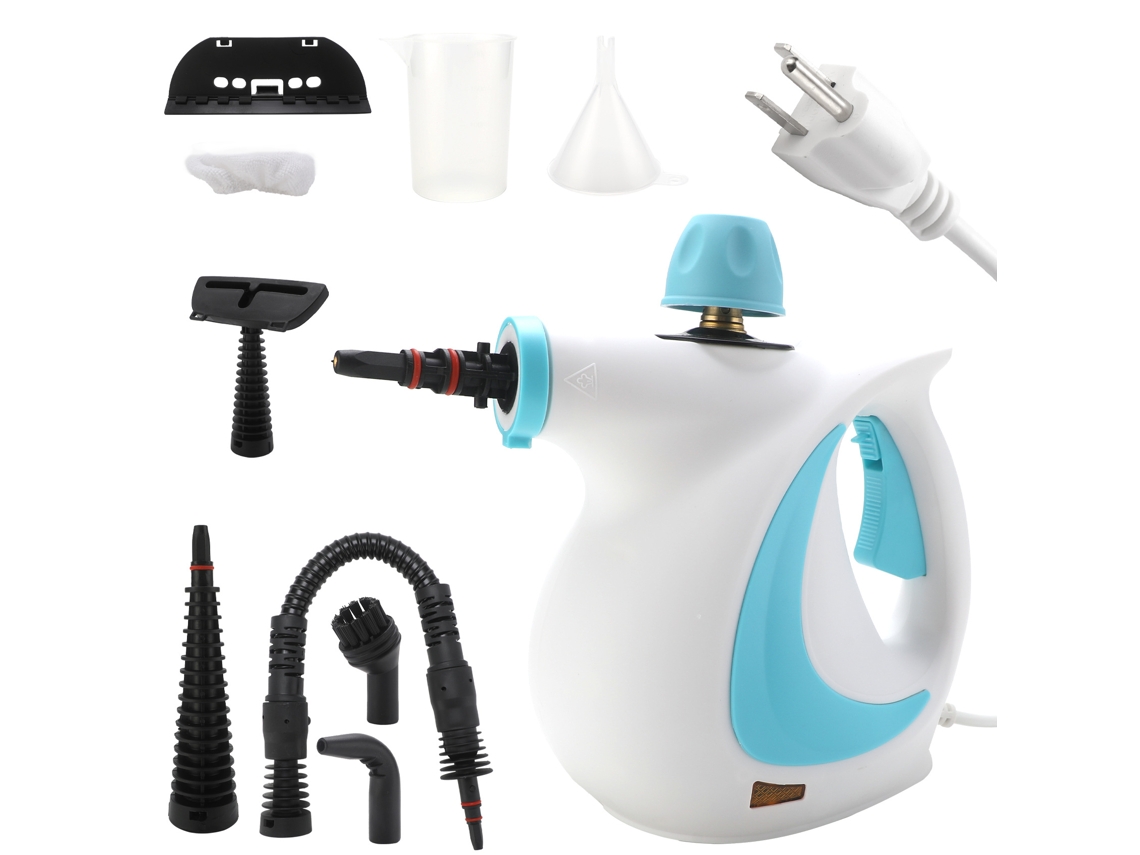 Limpiador A Vapor De Mano, Steam Master Portátil 10 En 1 De Gran Capacidad (azul) Chrui