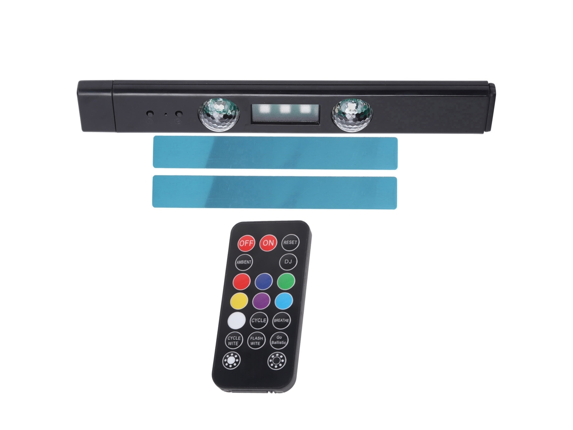 Lámpara Decorativa Inalámbrica Para Coche D88 De 5 V Y 3 W Con Control Remoto Y Música Para Diferentes Aplicações E Usos