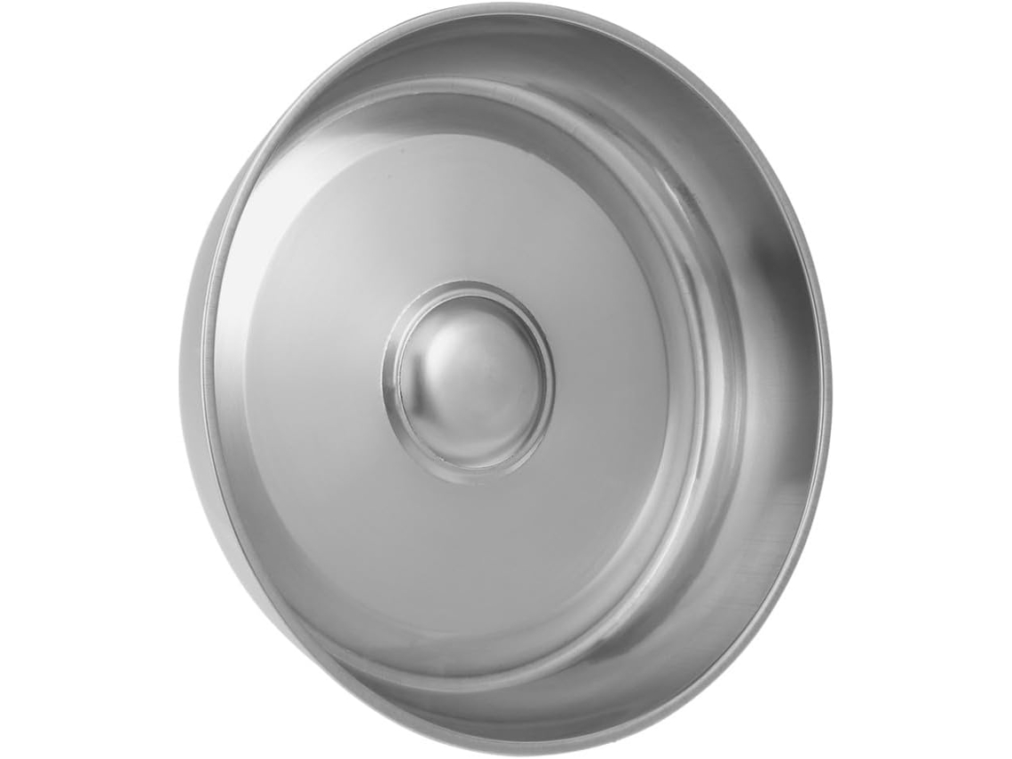 Tapa, Para Té, Plato, Diseño Redondo, Tapa Redonda De Acero Para Ollas Y Sartenes Con Asa Plana