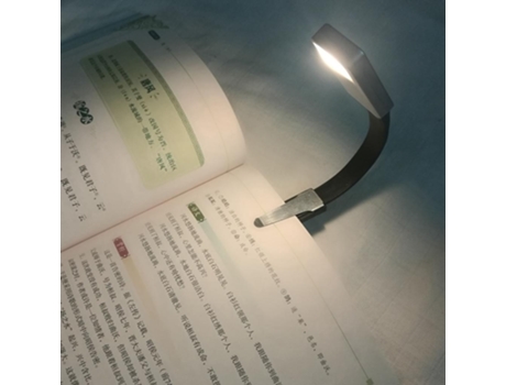 Lámpara de lectura Lámpara de libro LED Luz de lectura recargable por USB Lámpara de libro de 3 modos Luz de abrazadera de brillo infinitamente var...
