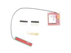 Kit Módulo Gsm Gprs Board Con Tarjeta Microsim Puerto Serie Ttl Y Antena