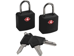 Dos candados sin llave aceptados por Tsa Candados aceptados por Tsa Maletas y equipaje en tránsito con grillete reforzado PACSAFE