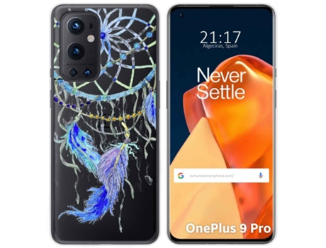 Carcasa OnePlus 9 Pro 5G TUMUNDOSMARTPHONE Dibujos Transparente Multicolor