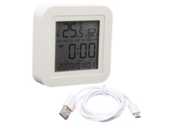 Termómetro Higrómetro Digital Wifi Con Sensor Inteligente Th06 Para Medir La Temperatura Y La Humedad En Interiores.
