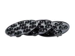 Steba Cm3 Máquina para hacer cupcakes y donas Máquina para hacer cupcakes/rosquillas 12 tartas 7 donas 800 W negra