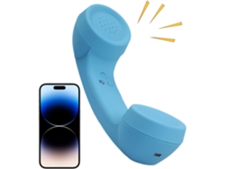 Auricular Telefónico Con Cable Tipo C Retro Con Micrófono Y Tapa