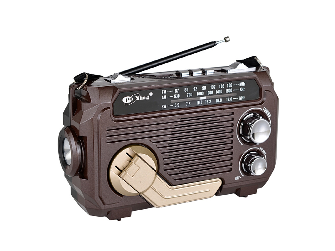 Rádio Emergência Digitallab Portátil Y Multifuncional