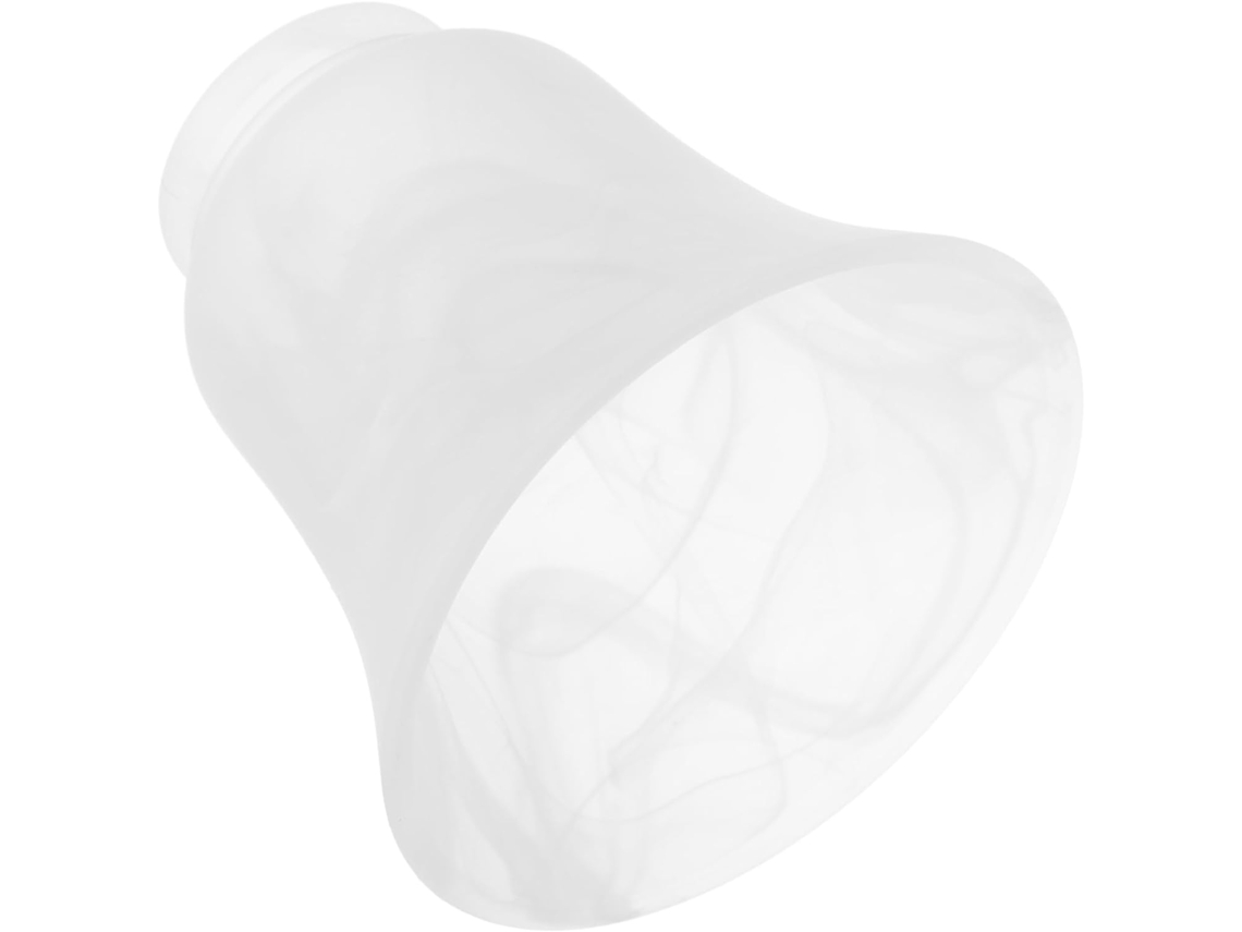 Elegante Accesorio De Cristal Esmerilado Para Lámparas De Salón Y Dormitorio.