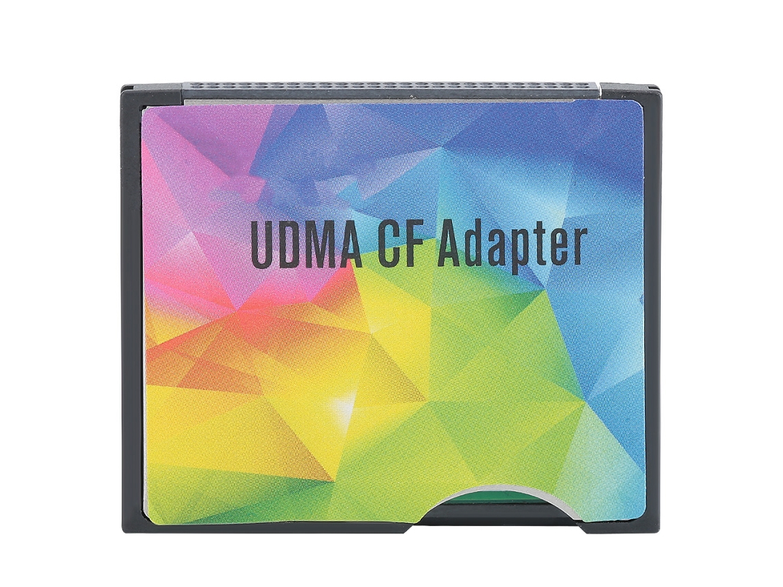 Adaptador De Tarjeta De Memoria Para Cf Card I, Conversor Para Lectores Y Cámaras Slr Luz Dourada