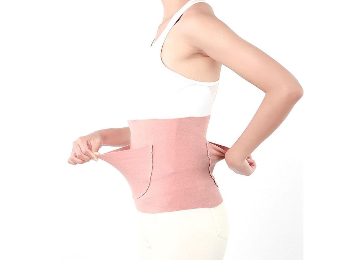 2026-cinturón Cálido Para Abdomen Mujer Transpirable Y Cómodo Con Bolsillo Para Exteriores