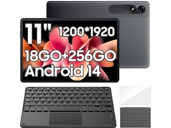 Tablet BLACKVIEW Tab 9 Wifi Teclado K1 10.95'' 18 Gb 256 (Gris)