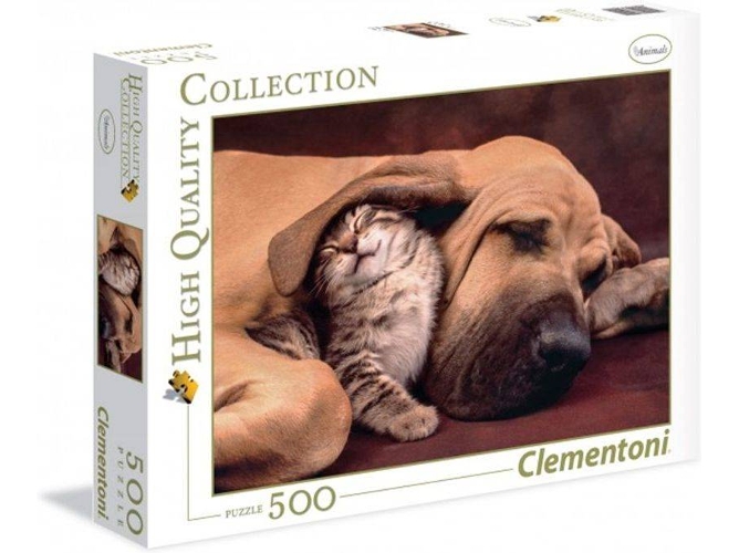 Puzzle CLEMENTONI Cuddles (500 Piezas)