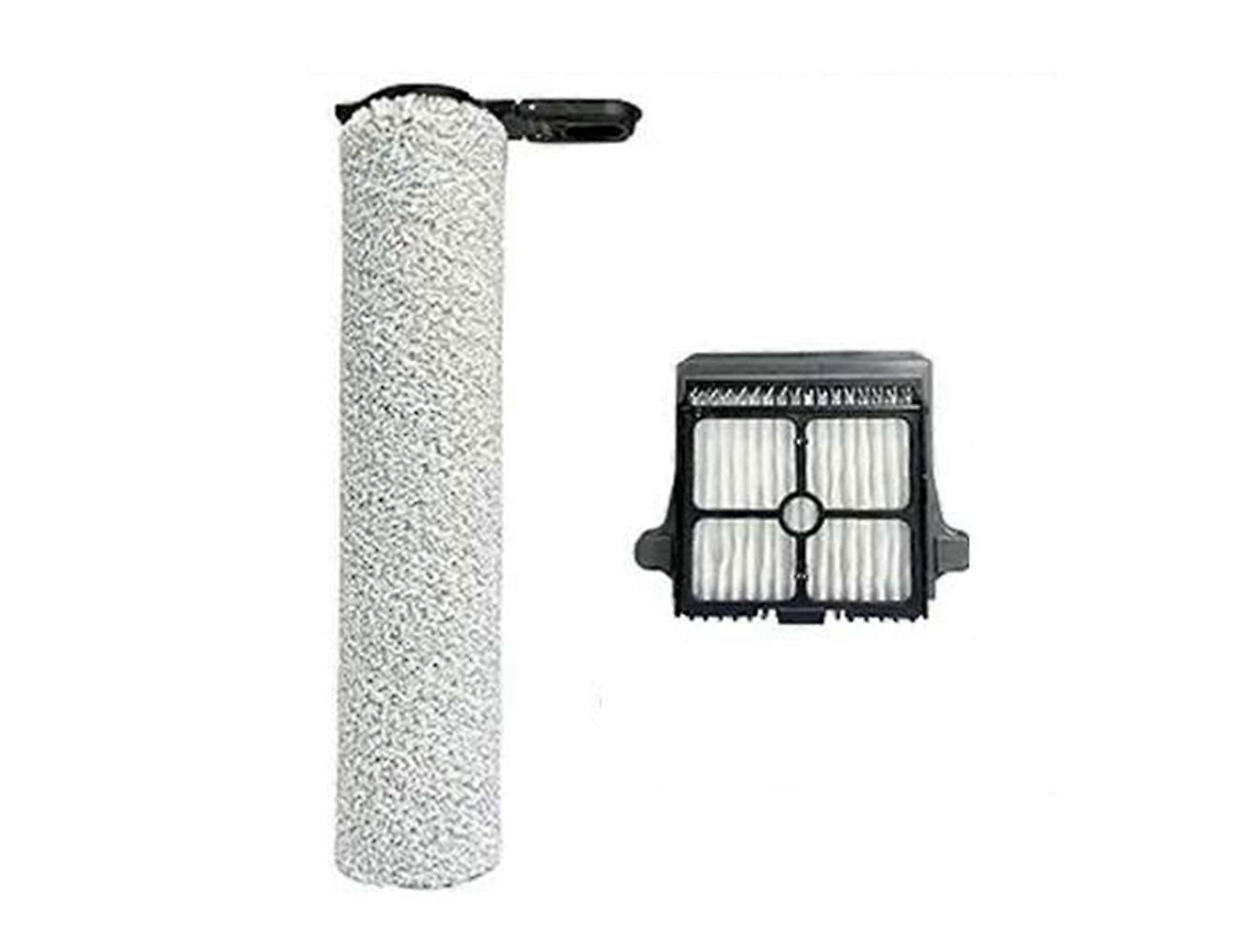 2 Pcs For Floor One S7 Steam Smart Cordless Wet Dry Vacuum Floor Scrubber Cleaner Parts Roller Brus