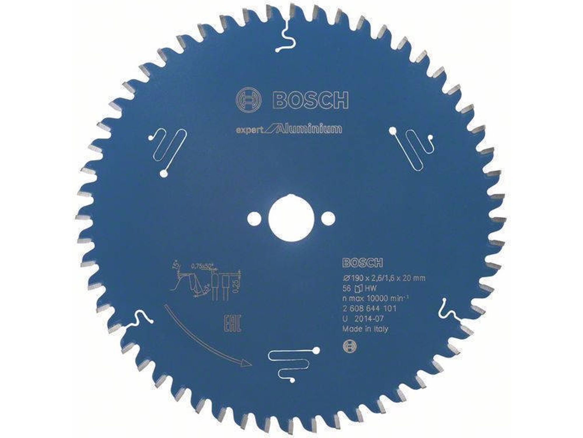 Disco de Sierra Circular BOSCH 2 608 644 101 (Ø 19 cm)