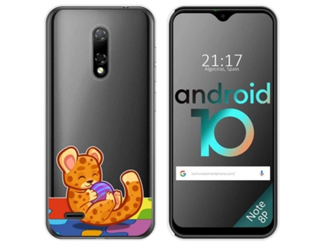 Carcasa Ulefone Armor Note 8P TUMUNDOSMARTPHONE Dibujos Transparente Multicolor