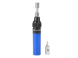 Soplete De Soldadura De Gas Butano Inalámbrico De 1300 ℃, Herramienta Tipo Lápiz Para Soldar En Electrónica (azul)