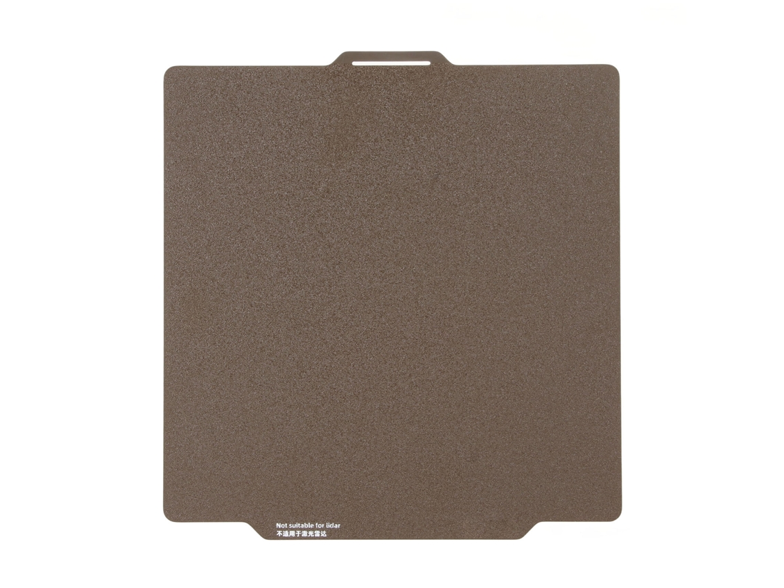 Placa De Construcción De Acero Con Pei Doble Cara 10.9x10.1 Pulgadas Para Reemplazo Bambu X1/p1p