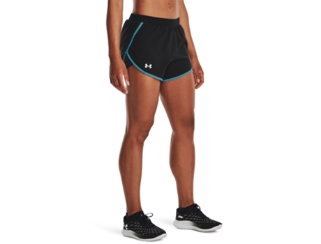 Pantalones Cortos para Mujer de Running UNDER ARMOUR (XS - Negro)