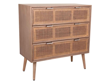 Consola de Madera Marrón 75x35x78h cm
