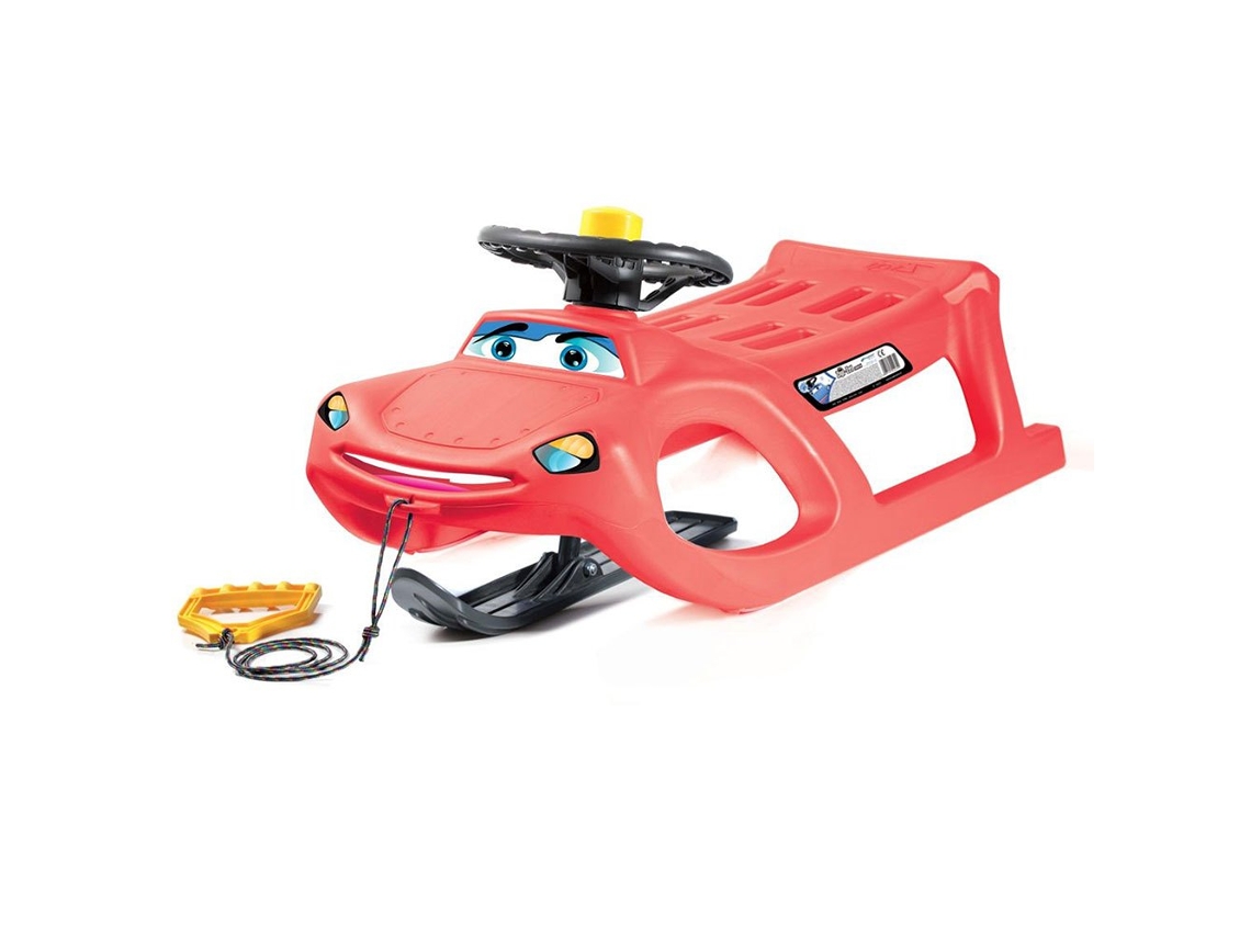 Trineo PROSPERPLAST Trenó Zigi-zet Steering Collection 91.3x36.2x44.9 Cm Za2113 Vermelho