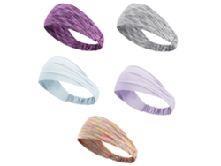 Diadema deportiva para mujer para yoga y fitness, banda para el sudor para hombre para correr y gimnasio
