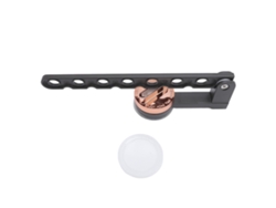 Tendedero multifuncional de aluminio para pared con ventosa
