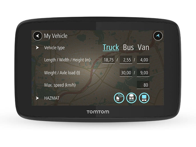 Navegador GPS TOMTOM Go Professional 520