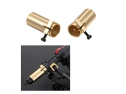 Ymsl Pieza De Repuesto De Bronce Para La Copa Trasera Del Eje Trasero Para Coches Rc Axial Scxii 90046 90047, 2 Unidades Hxl