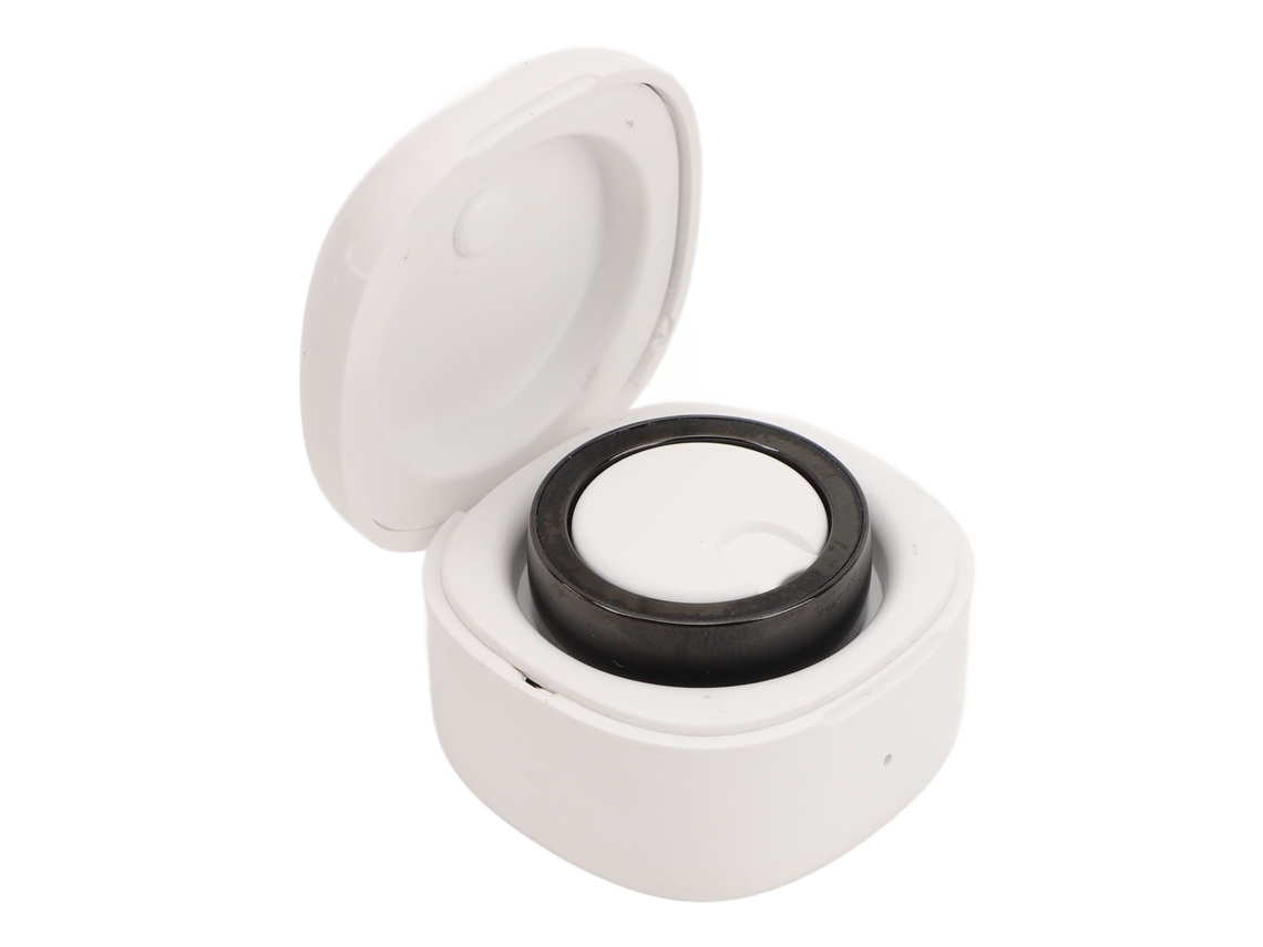 Anillo Inteligente De Seguimiento De Salud Y Actividad Física Ip68 Bluetooth Con Estuche De Carga Y Led Negro