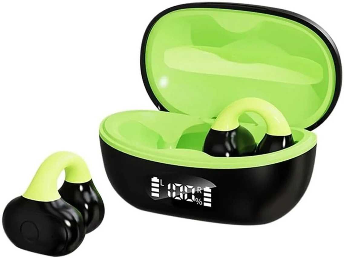 Auriculares Condução Óssea Estéreo Yizhood Bluetooth Negro