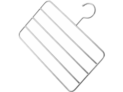 Percha multicapa para ropa y pantalones, organizador de armario, percha para corbatas y bufandas, percha para pantalones