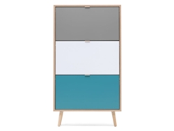 Mueble zapatero FINORI Multicolor Madera contrachapada (70 x 24 x 125 )