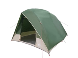 Tienda De Camping Con Techo Verde 320 X 275 X 190 Cm Tafetán